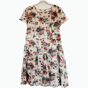 Fit and flare retro dress